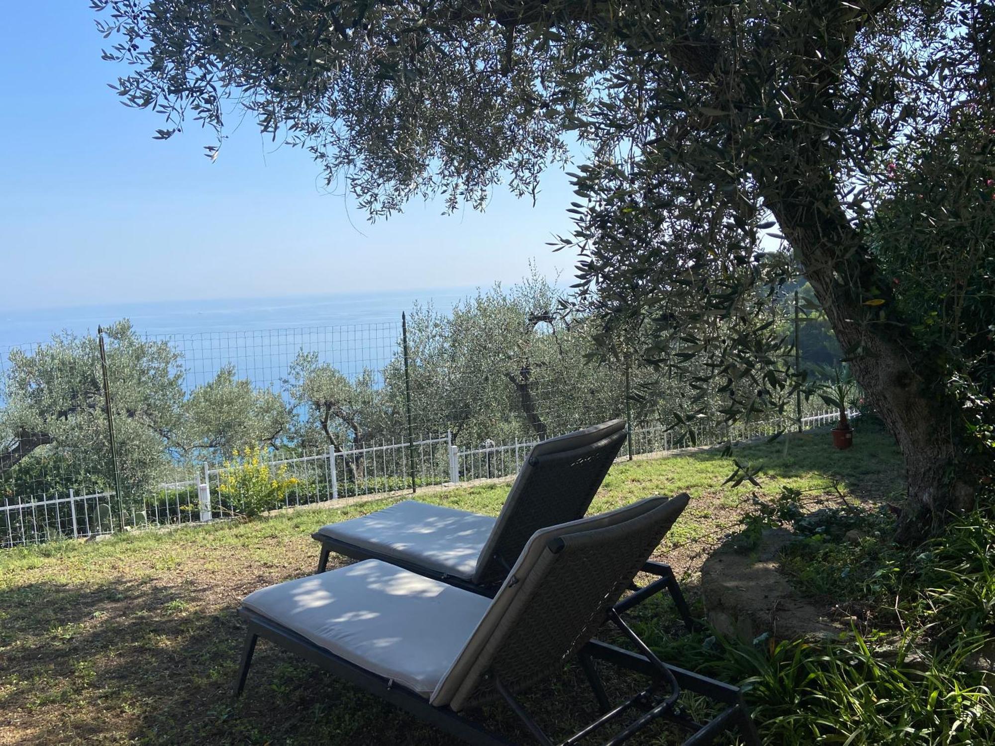 Ligurien Marina Dˋandora Ferienwohnung 100Qm Mit Meerblick Exteriér fotografie